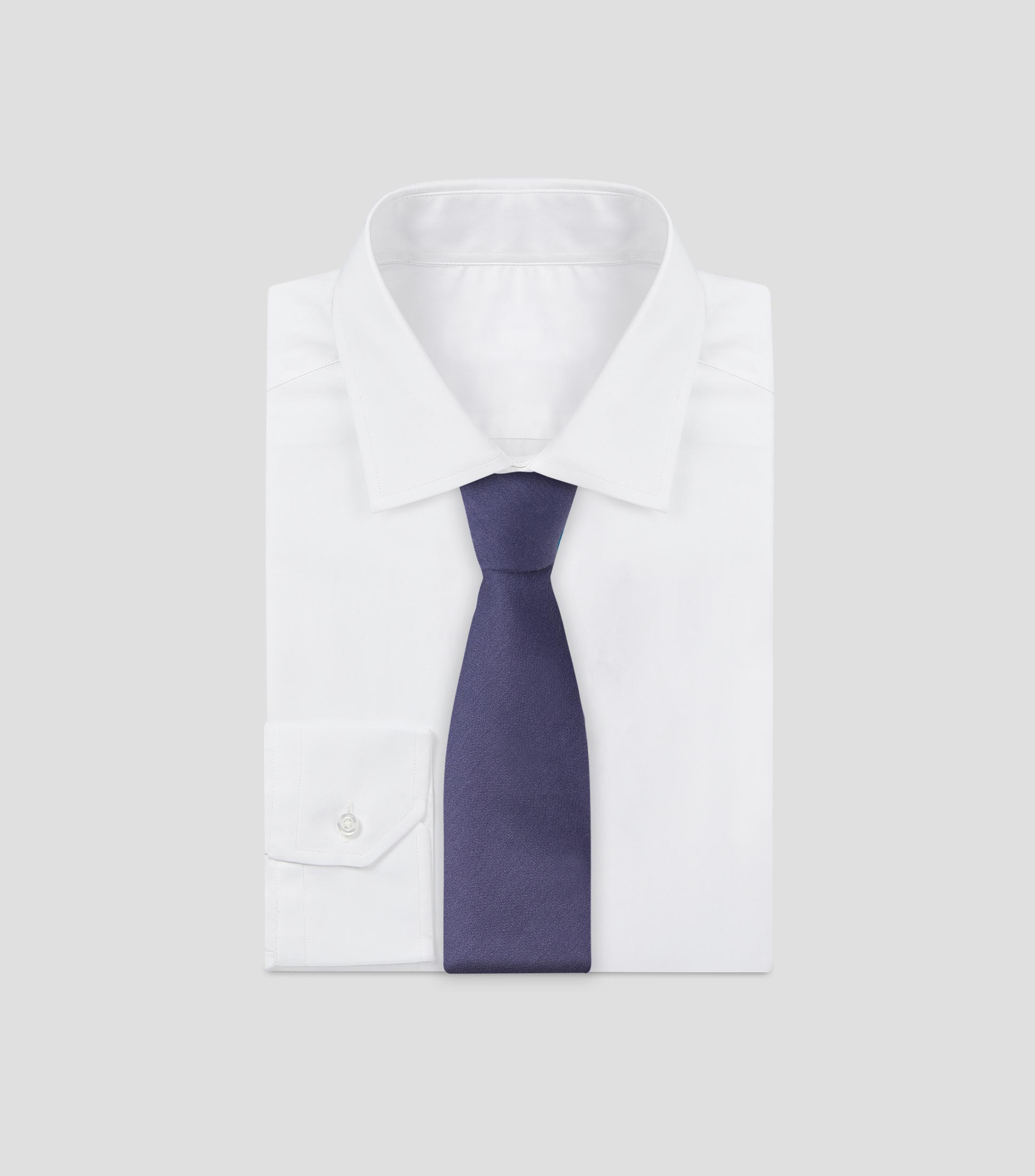 Corbata ancha lisa